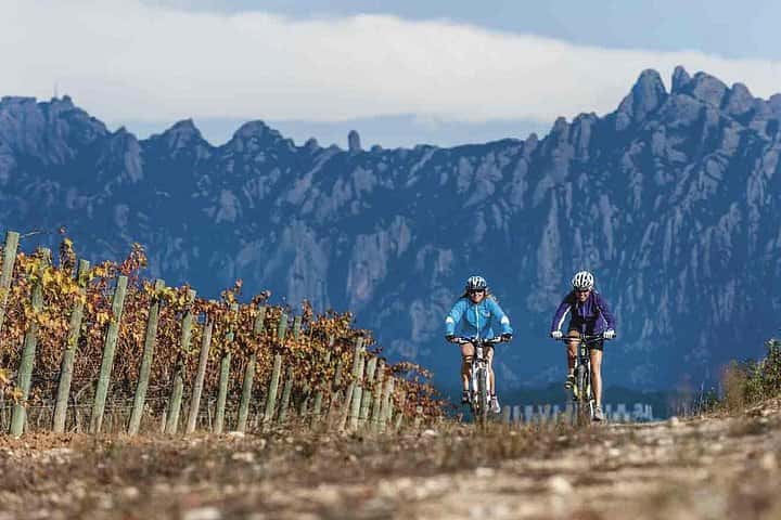Desde Barcelona: E-Bike Tour en los viñedos con 2 bodegas. en Barcelona - Foto 11
