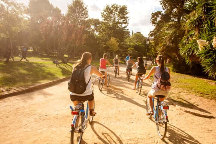 Montjuïc: Magic & Art Bike Tour Barcelona en Barcelona - Foto 5