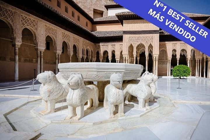 Alhambra completa con guía turístico- Evite colas de individuales en Granada - Imagen principal