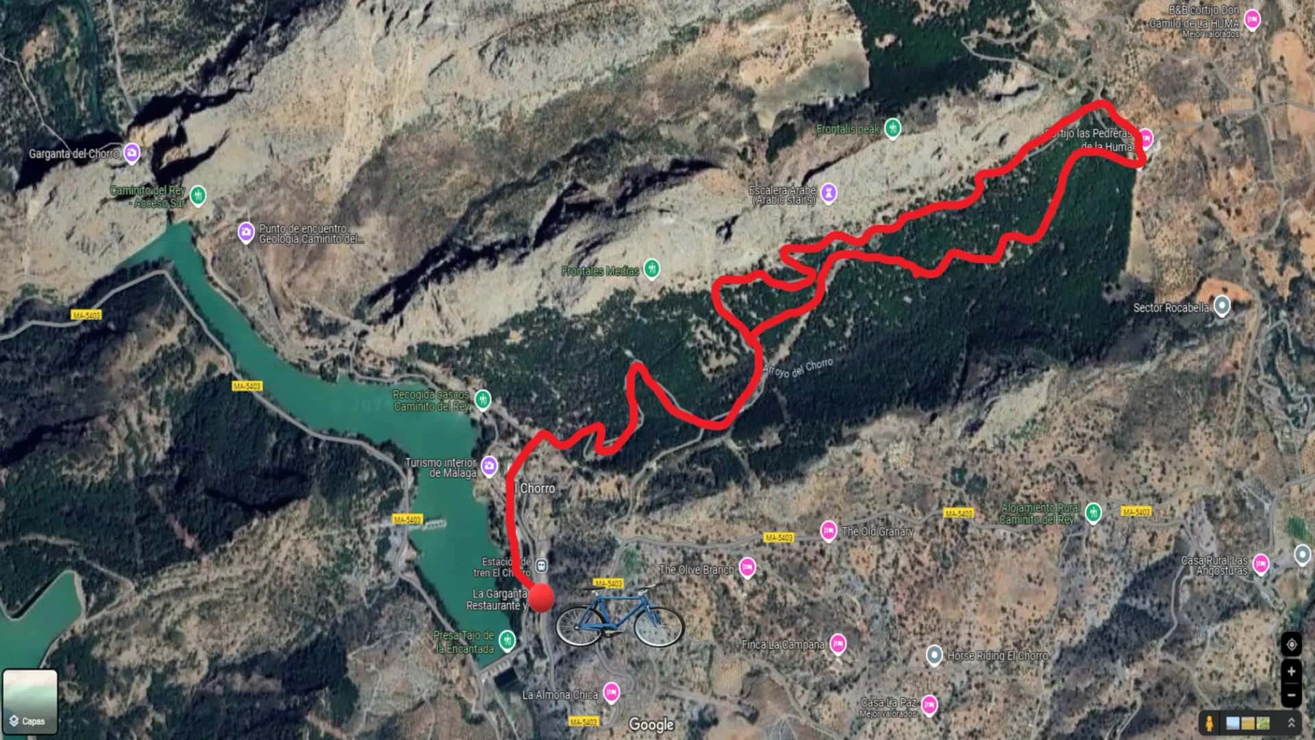 Caminito del Rey: experiencia completa y tour guiado de 2 horas en bici eléctrica en Málaga - Foto 5