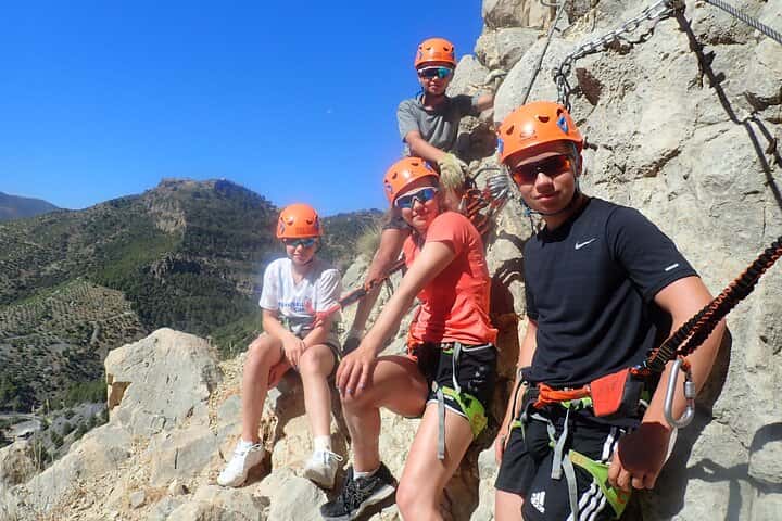 Vía Ferrata El Chorro en Caminito del Rey - Tour en Málaga
