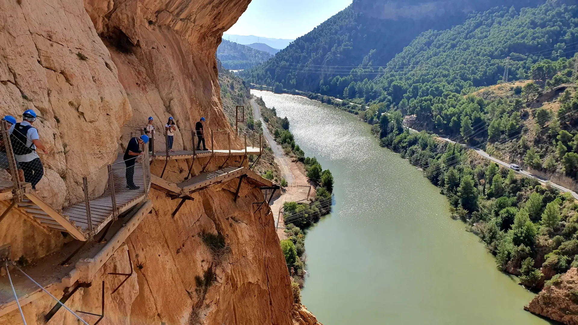 Tour guiado por el Caminito del Rey con pack de bienvenida desde Málaga